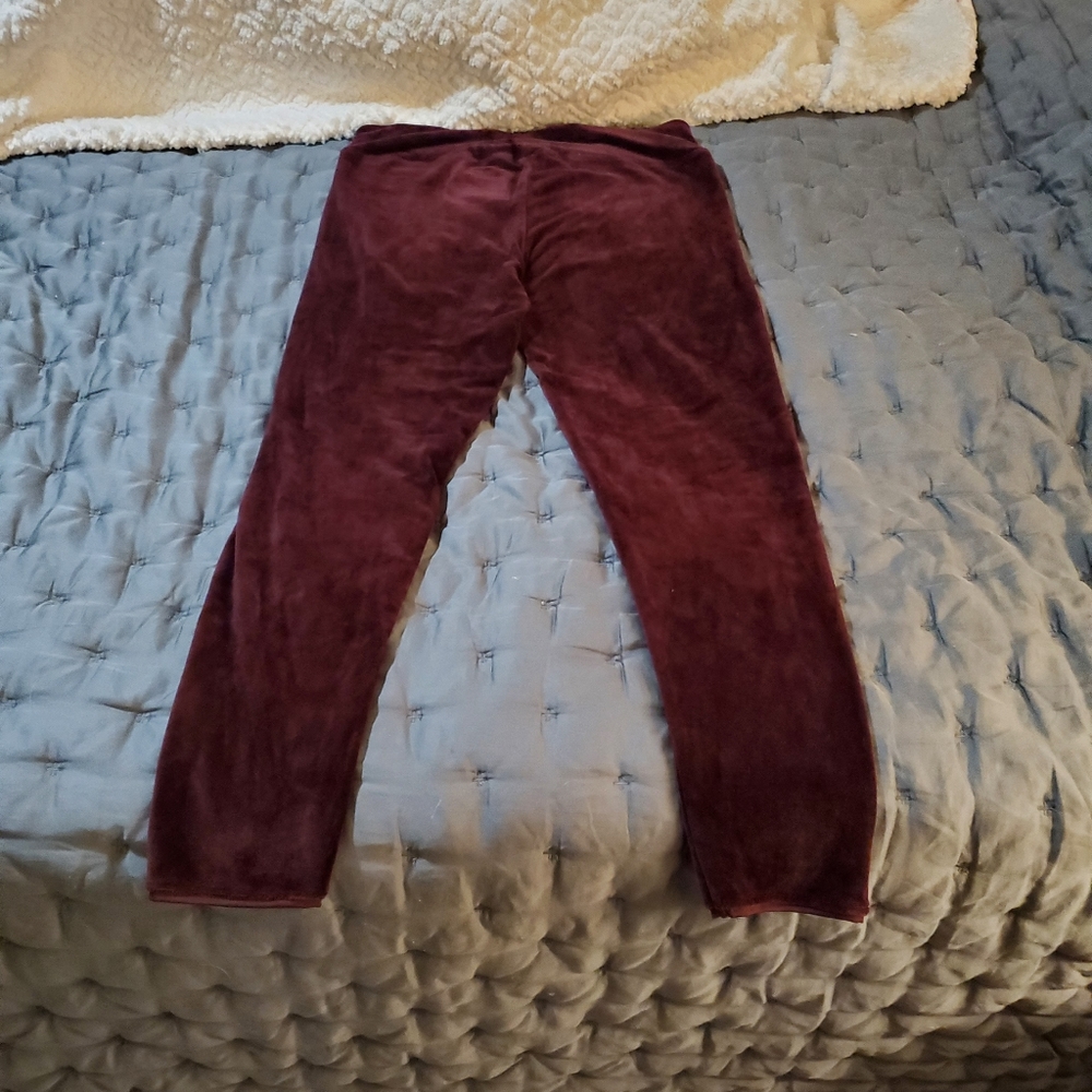 Cuddl Dud Plush Velour Legging - Picture 2 of 3